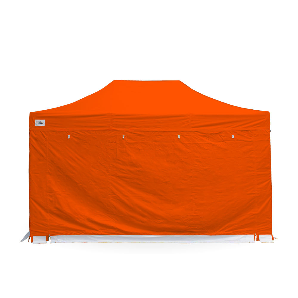 Buy 3m x 4.5m Pop Up Pro Orange Gazebo Side Panels